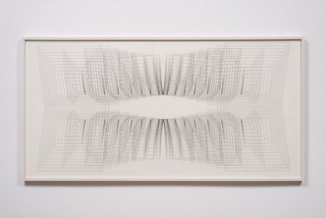 Channa Horwitz, Eight Part Fugue #1, 1981, Ghebaly Gallery