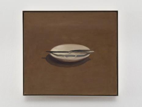 Vija Celmins, Untitled (Knife and Dish), 1964, Matthew Marks Gallery