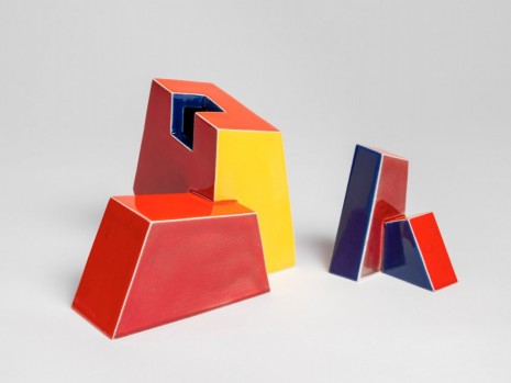 Ken Price, Untitled (Two Part Geometric), 1979, Matthew Marks Gallery