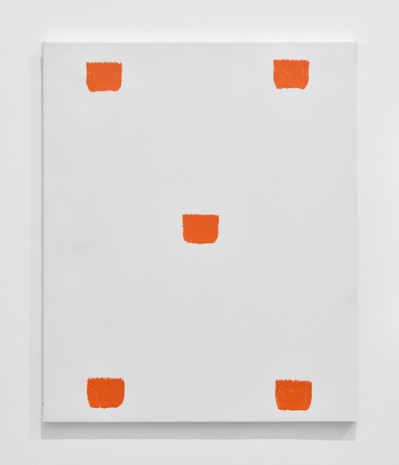 Niele Toroni, Empreintes de pinceau n°50 à intervalles réguliers de 30 cm, 2014, Marian Goodman Gallery