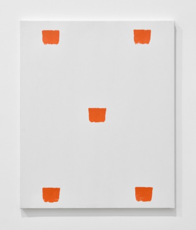 Niele Toroni, Empreintes de pinceau n°50 à intervalles réguliers de 30 cm, 2014, Marian Goodman Gallery