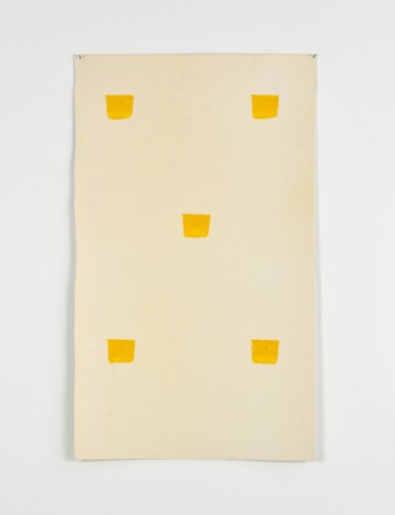 Niele Toroni, Empreintes de pinceau n°50 à intervalles réguliers de 30 cm, 2015, Marian Goodman Gallery