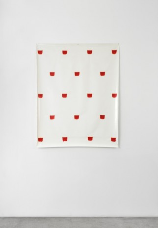 Niele Toroni, Empreintes de pinceau n°50 à intervalles réguliers de 30 cm, 1977, Marian Goodman Gallery