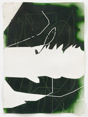 Jeff Elrod, deepgreenSCRATCH, 2005, Galerie Max Hetzler