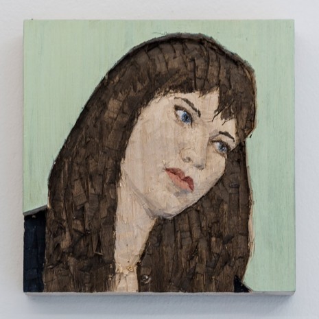 Stephan Balkenhol, Woman (relief), 2016, Mai 36 Galerie