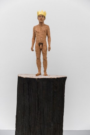 Stephan Balkenhol, King (half stem), 2015, Mai 36 Galerie