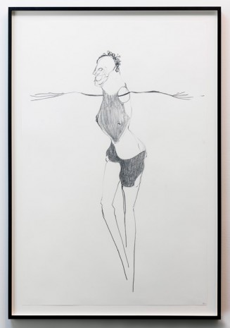 Nicola Tyson, Standing Figure #4, 2016, Petzel Gallery