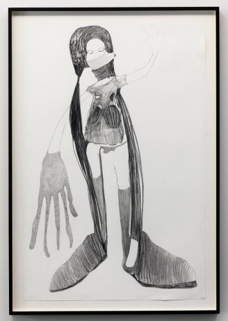 Nicola Tyson, Standing Figure #5, 2016, Petzel Gallery