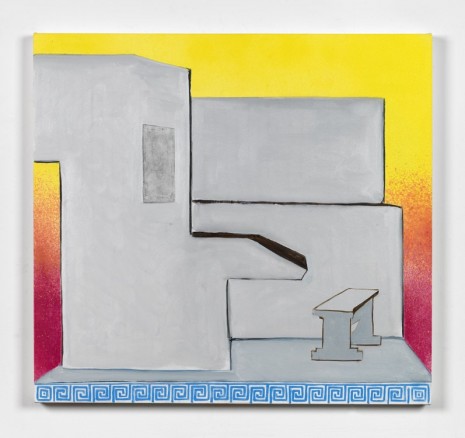 Dexter Dalwood, Mao's Study Remix, 2015, Simon Lee Gallery