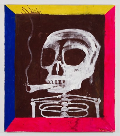 Chris Martin, Smoker, 2011, David Kordansky Gallery
