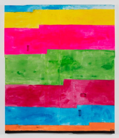 Chris Martin, Untitled, 2015, David Kordansky Gallery