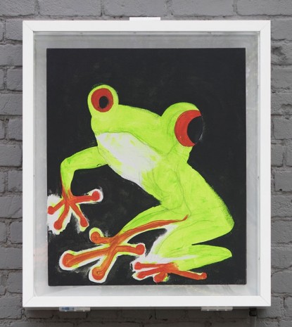 Chris Martin, Frog 1, 2016, David Kordansky Gallery