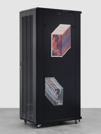 Matias Faldbakken, Server Rack (HHF 17/Mustang), 2016, Galerie Eva Presenhuber