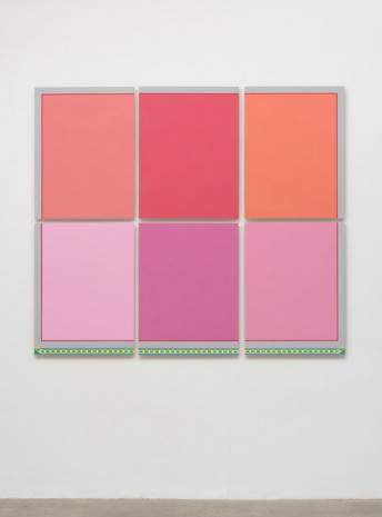 Kasper Bosmans, Coco, Chain (She Loves Pink, Juicy Details, Guava Jelly, Starlet Pink, High Maintenance, Little Princess), 2016, Marc Foxx (closed)