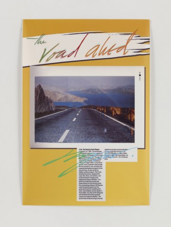 Seth Price, Calendar Study: The Road Ahead, 2003, Galerie Chantal Crousel