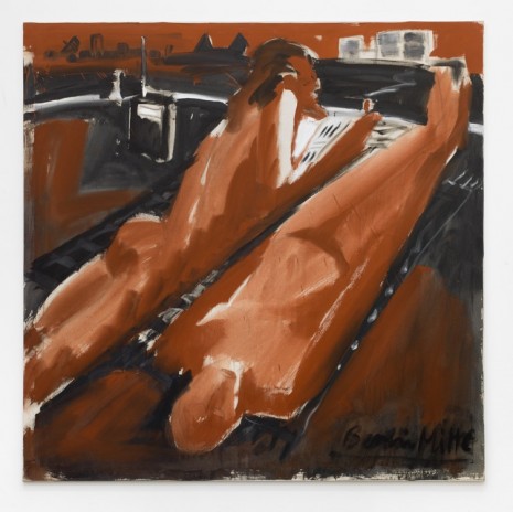 K.H. Hödicke, Auf dem Dach, 1977, König Galerie