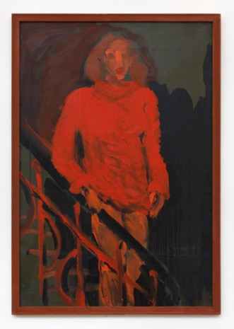 K.H. Hödicke, Elvira auf Treppe, 1979, König Galerie