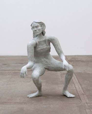 Sam Anderson, Eyai Crouching, 2016 , Bortolami Gallery