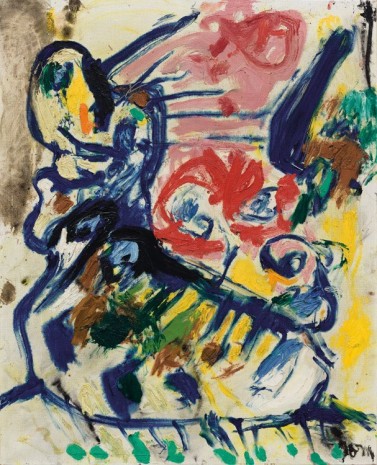 Asger Jorn, La caresse atroce (The fiendish caress), 1960 , Petzel Gallery