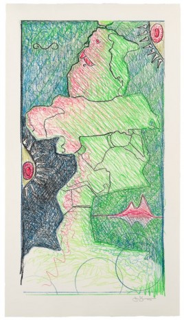 Jasper Johns, Untitled, 1996, Matthew Marks Gallery