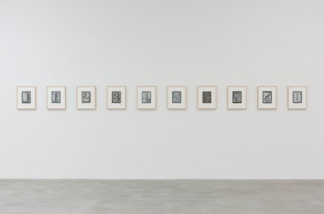 Jasper Johns, 0 - 9, 2013, Matthew Marks Gallery