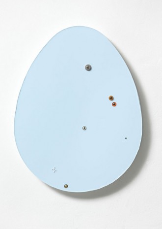 Thomas Grünfeld, Untitled (Egg / pale blue), 2016, MASSIMODECARLO