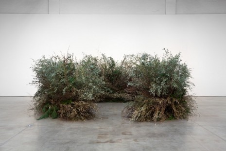 Meg Webster, Stick Structure, 2016, Paula Cooper Gallery