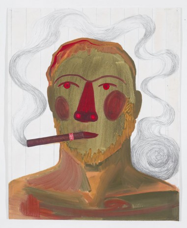 Nicole Eisenman, Smoke, 2011 , Anton Kern Gallery