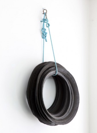 Phillip Lai, Untitled (12 tyre rims blue), 2012 , Modern Art