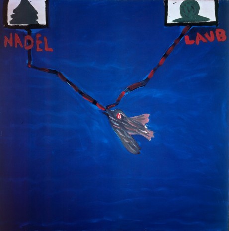 Jörg Immendorff, Nadel-Laub (Needle-Leaves), 1965, Michael Werner