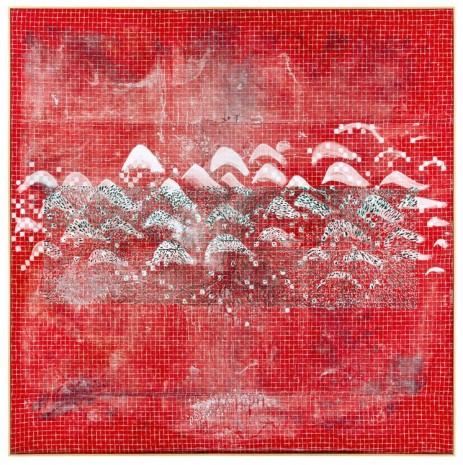 Sigmar Polke, Magnetische Landschaft (Magnetic Landscape), 1982, David Zwirner