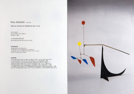Stephane Graff, Untitled (Gauguin / Calder), 2015, Almine Rech