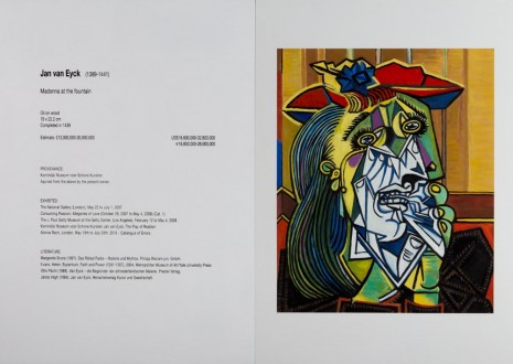 Stephane Graff, Untitled (Van Eyck / Picasso), 2015, Almine Rech