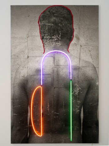 Brook Andrew, Back of Man 1, 2016 , Galerie Nathalie Obadia