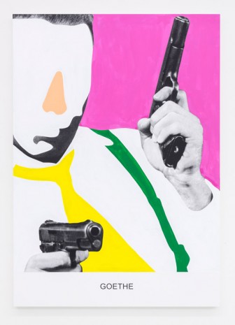 John Baldessari, GOETHE, 2015, Mai 36 Galerie
