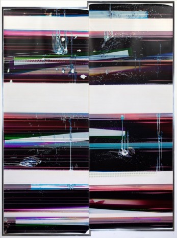 Walead Beshty, Cross-Contaminated RA4 Contact Print..., 2016, Galerie Eva Presenhuber