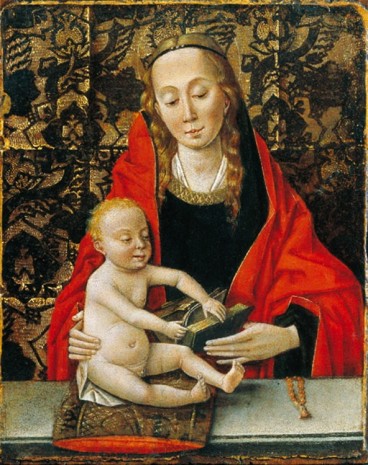 da Castelnuovo, Madonna con il bambino, ca. 1490 - 1500, Galerie Bob van Orsouw & Partner