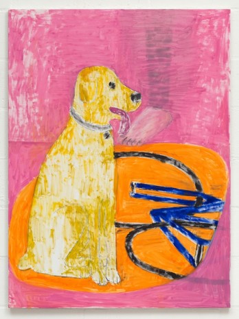 Stuart Cumberland, Dog With Foot & Blue Bike, 2016 , The Approach