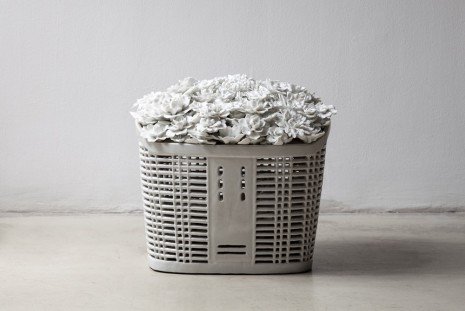 Ai Weiwei, Bicycle Basket with Flowers, 2014 , Galerie Max Hetzler