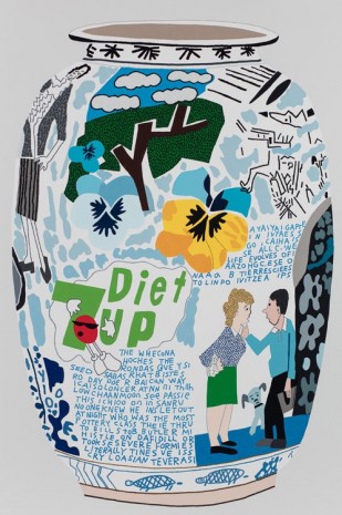 Jonas Wood, Diet 7Up Frimkess Pot, 2016, Anton Kern Gallery