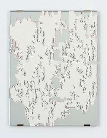 Caitlin Keogh, Dior Fragment, 1A, 2016, Bortolami Gallery
