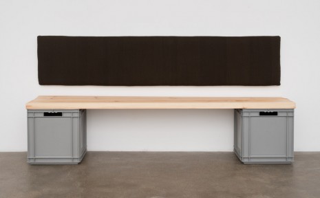Andrea Büttner, Bench, 2012, David Kordansky Gallery