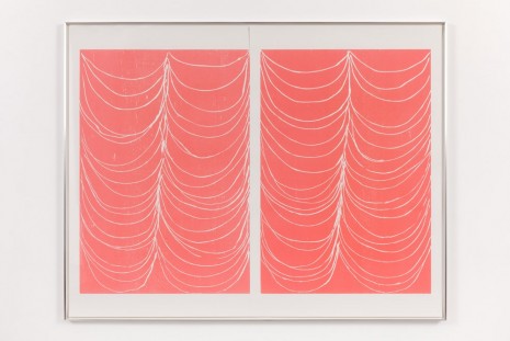 Andrea Büttner, Curtain, 2015, David Kordansky Gallery