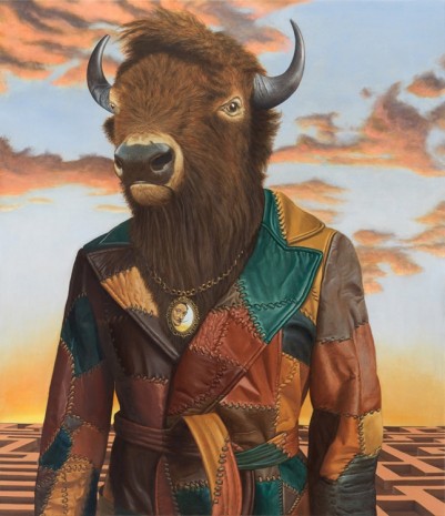 Sean Landers, Buffalo Minotaur, 2016, Capitain Petzel