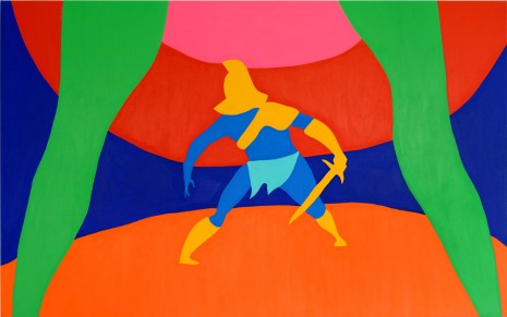 Todd James, Gladiator and womans legs, 2016, Galería Javier López & Fer Francés