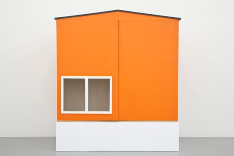 Fredrik Værslev, Untitled (Orange), 2016, Giò Marconi