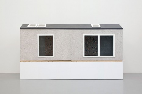 Fredrik Værslev, Untitled (Light grey granite), 2016, Giò Marconi