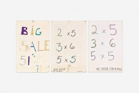 Mark Grotjahn, Big Sale / 2x5 3x6 5x5, 1994-1995, Blum & Poe
