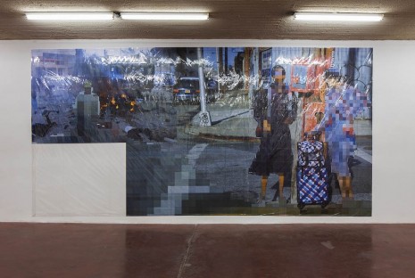 Thomas Hirschhorn, Pixel-Collage nº42, 2016, Dvir Gallery