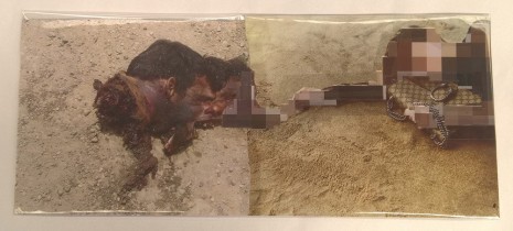 Thomas Hirschhorn, Pixel-Collage nº56, 2016, Dvir Gallery